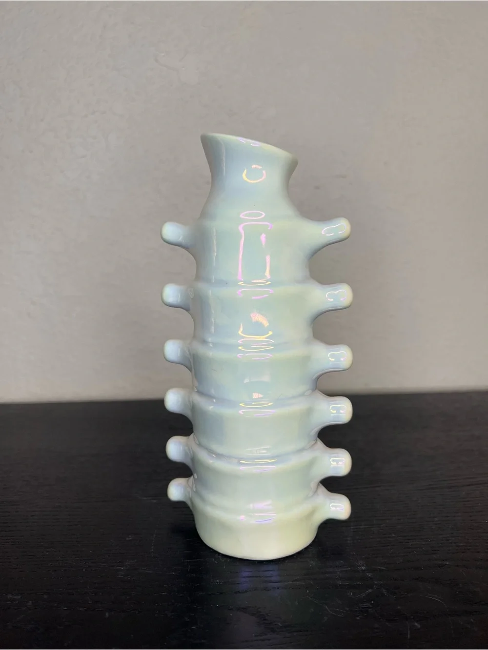 NEW Target Bullseyes Playground Halloween 2026 Iridescent Skeleton Vase